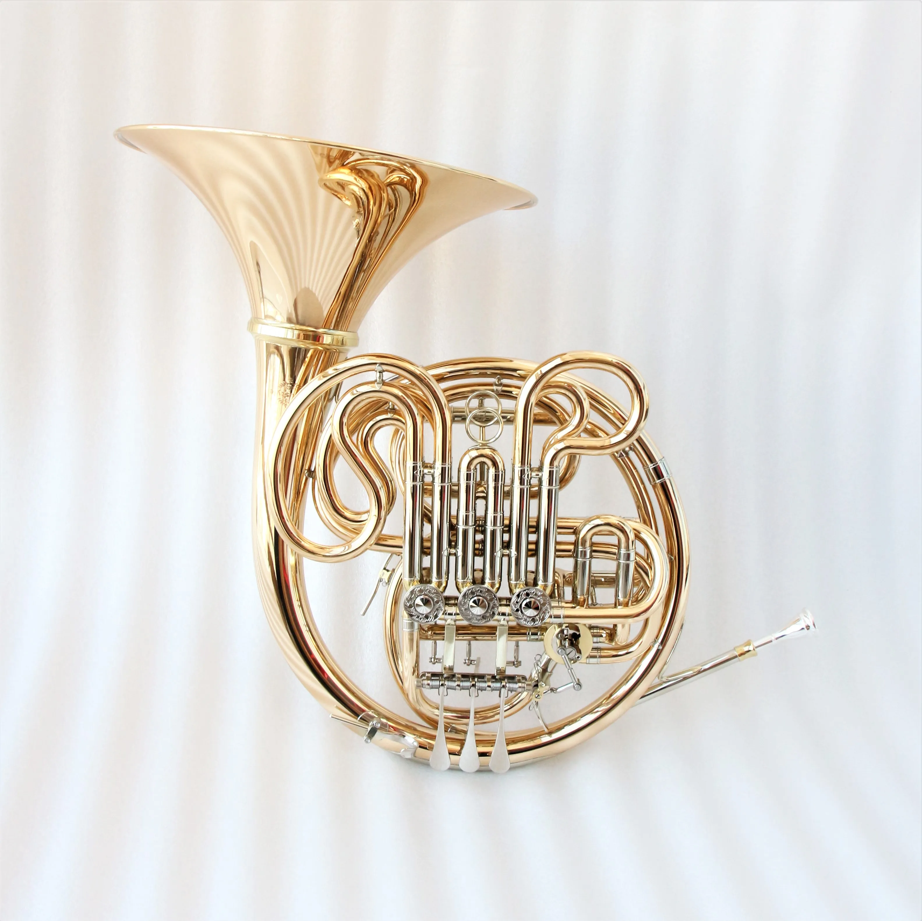 【希少】Focus Style フルダブルホルンFFH800G First Class 103 Style Double French Horn - Full Gold Brass