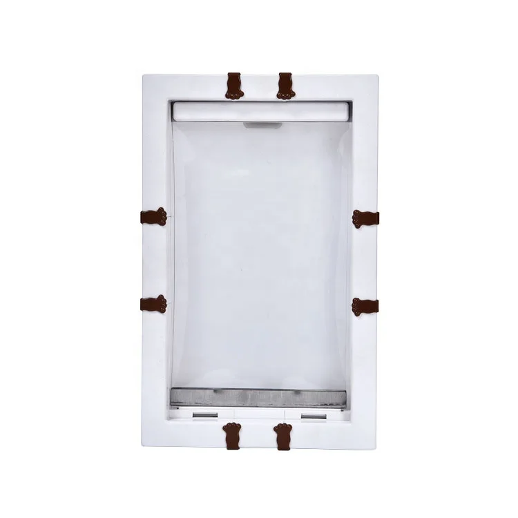 Petstar Pet Dorr Dog Microchip Wall Entry Dog And Cat Door Aluminium