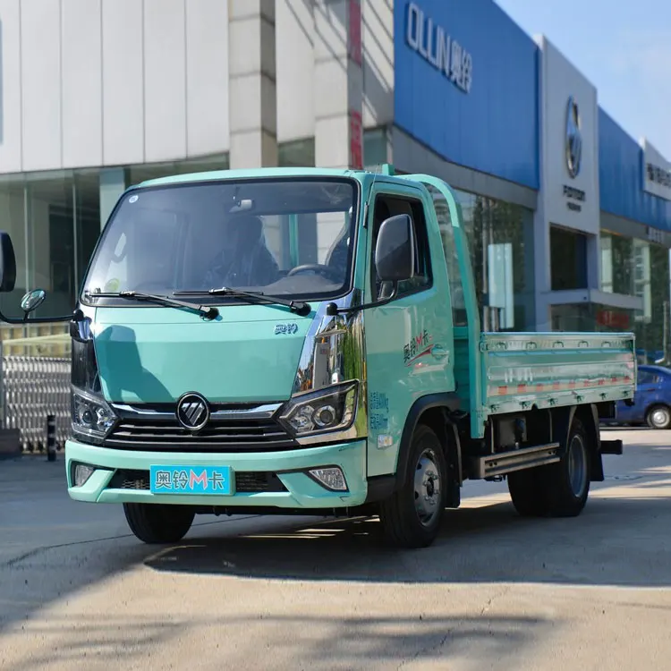 cheap price high quality Foton AOLING M Truck 122hp 4X2 2.38t 3.42m Semi-Cabin Light Truck Foton AOLING Truck manufacture