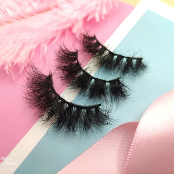 Provide label false eyelash natural pesta as postizas 8D 3D mink eyelash faux mink lashes with custom eyelashes packaging box