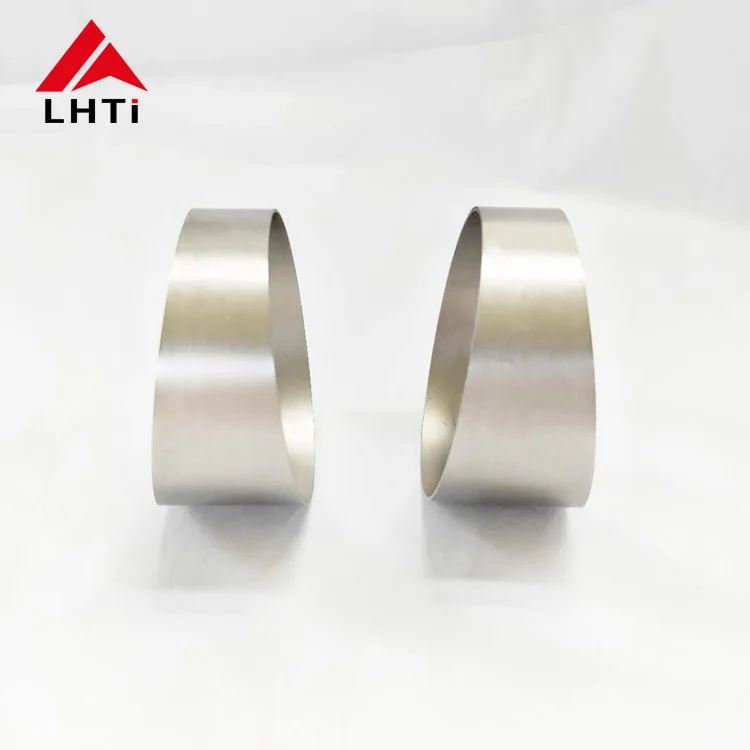 Hot sale 50mm thickness 1mm Titanium tube seamless titanium exhaust pipe price