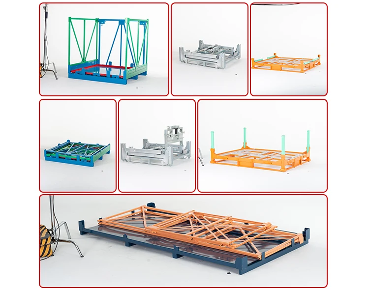Heavy Duty Galvanised Forklift Compressed Calor Gas Bottle Cylinder