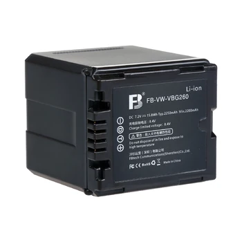 FB-VW-VBG260 2250mAh 7.2V Lithium Battery Digital Camera for Panasoni HS100 TM700 HS100 SD100 HS20 SD100 HS20 New Tech detail image