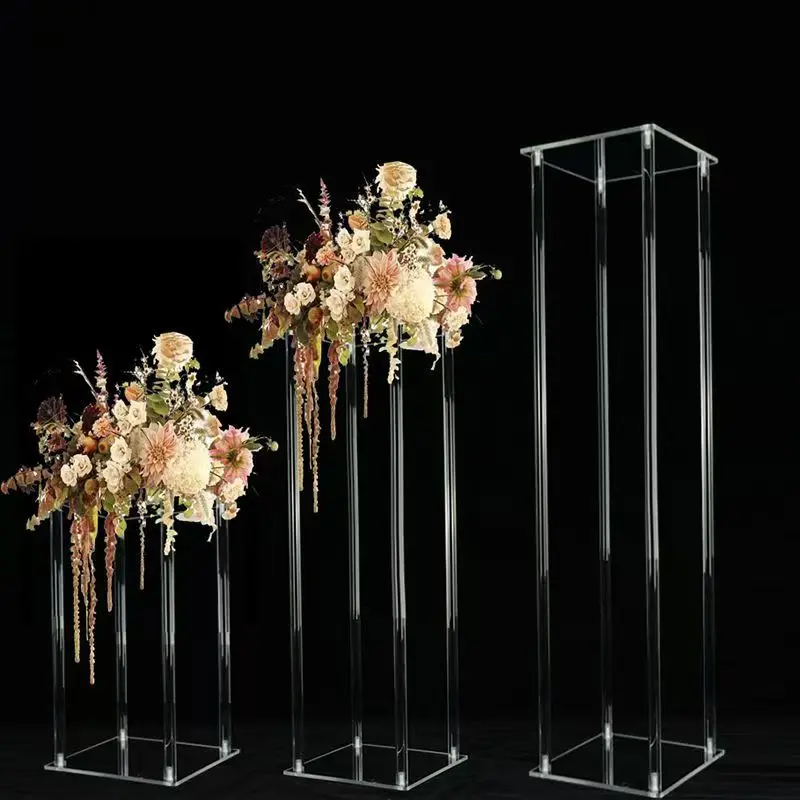 Y-Q030 Komplette Hochzeitsdekoration Acryl-Blumenstnder  Kristall-Hochzeitsblumenstnder Acryl-Tischdekoration Blumenstnder|  Alibaba.com