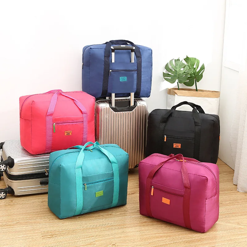 Foldable Travel Duffel Bag, Lightweight Carry On Luggage Bag for