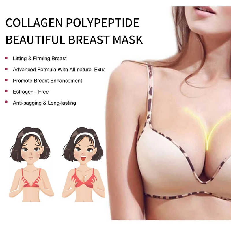 Wholesale Hydrogel Body Care Breast Breast Firming and Lifting Mask Breast Enlargement Patch