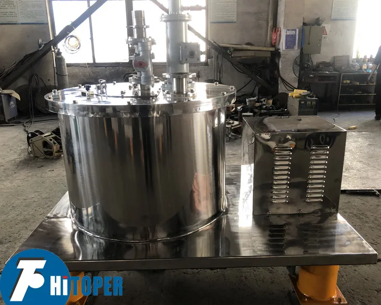 PGZ800 Scraper Bottom Automatic Discharge Centrifuge Separator Export to Croatia