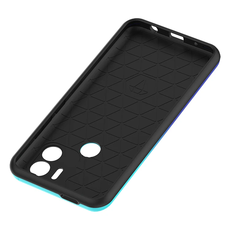 For Vivo V27 Two in One Shockproof Leather Oil Coating Gradient Color Mobile Phone Cases Hard