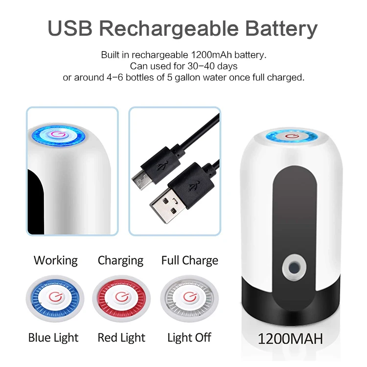 2022 Latest Technology Electric Water Pump Touch Intelligent Electric Water Pump 