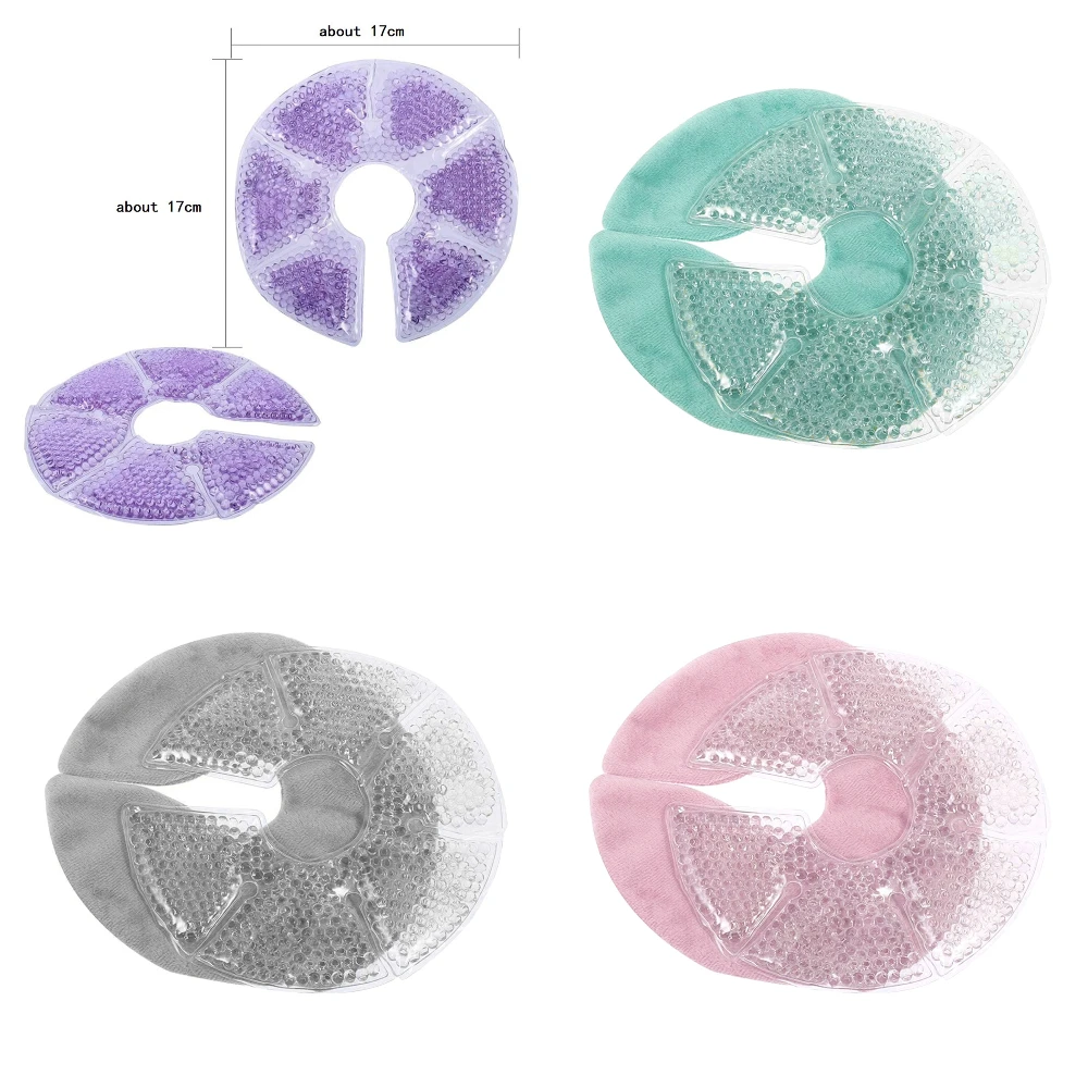 New Product Heatable Breastfeeding Gel Cold Compress Relieve Boob