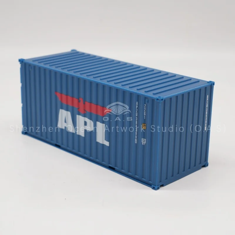 Exquisite APL miniature container model, realistic shipping container replica. Fully custom made with custom logos and colors. Perfect corporate gift, exhibition display ornament for logistics & shipping firms. Factory direct, available for bulk wholesale orders.Amber@vesselmodel.com Tel：+86 18038048785