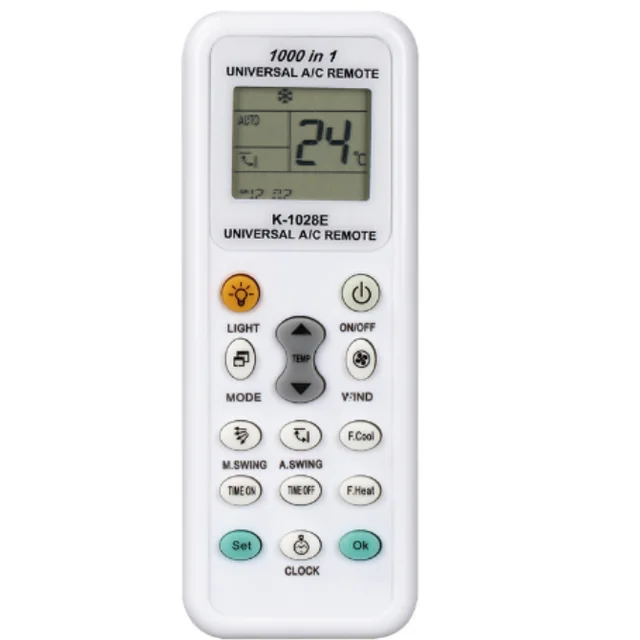 KT-1028E Universal remote control ac remote control air conditioner remote controller