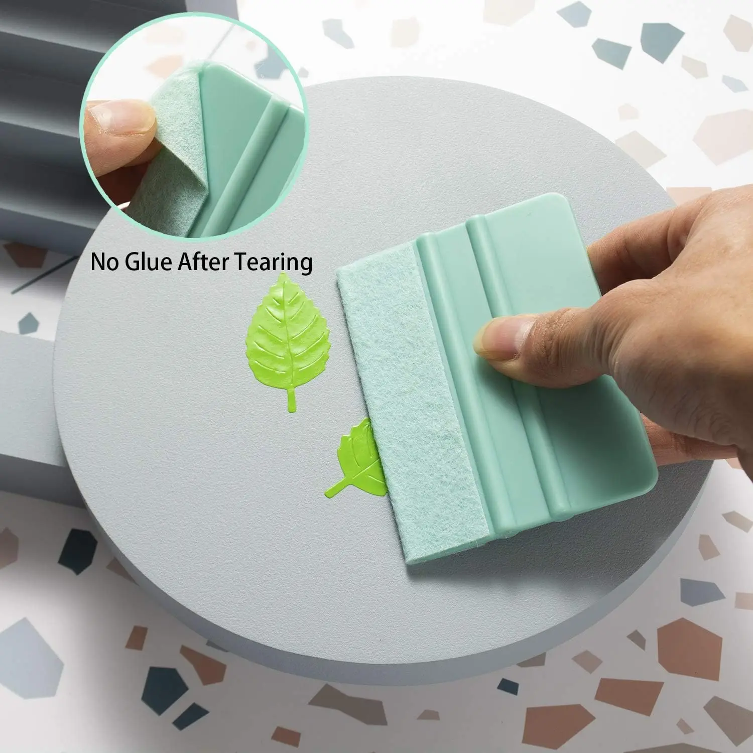 Заводская цена индивидуальные самоклеящиеся войлочные прокладки скребок для окон автомобиля автомобильный оттенков инструмент