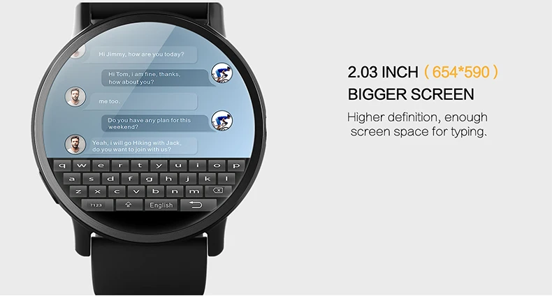 LEMFO LEM X Smart Watch 4G 900mAh Big Battery 2.03 inch Screen Smartwatch LEMX Android 8MP Camera GPS WiFi Android 7.1 OS (1).jpg