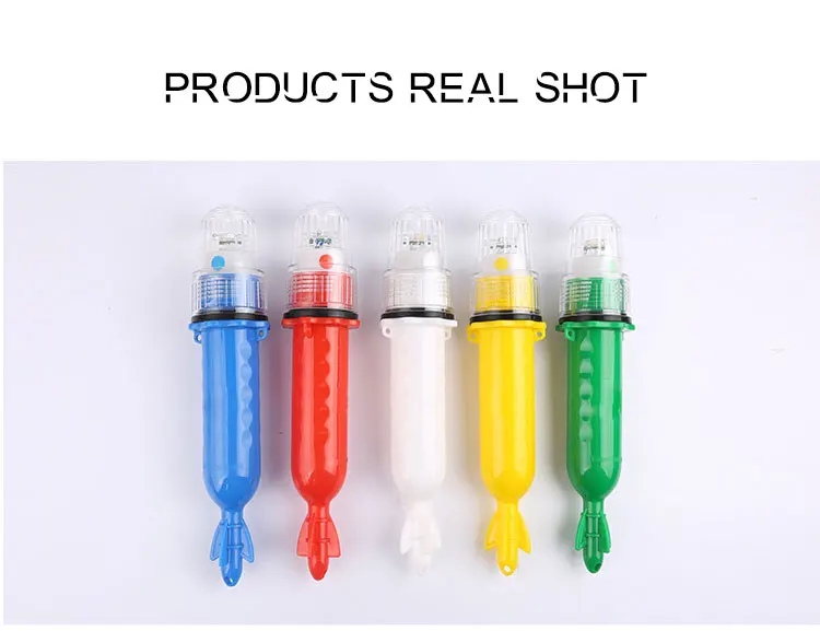 Long Time Underwater Twinkle Torpedo Fishing Net Light Boat Ocean Fishing Accessories LED Strobe Attracting Fishing Light