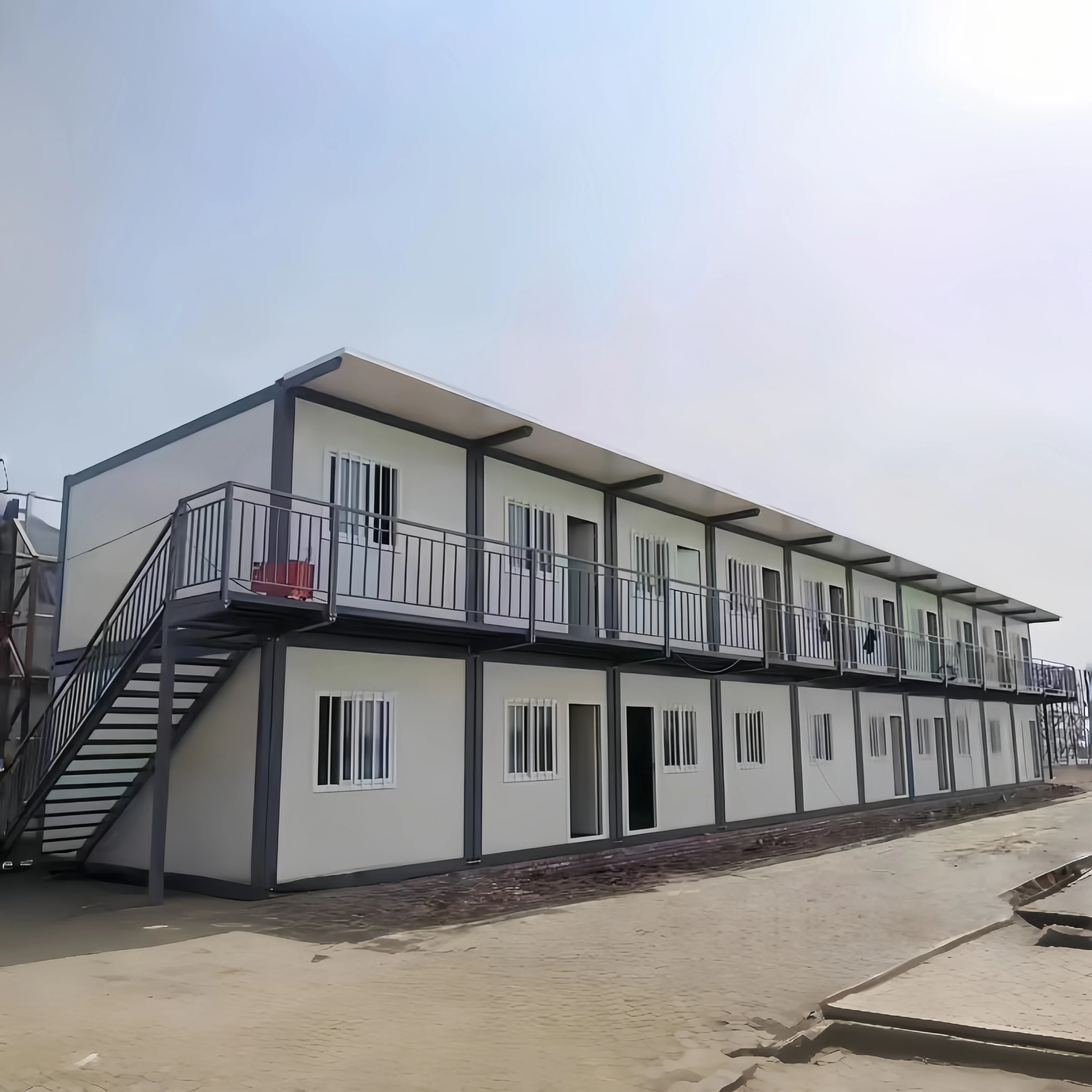 Two Bedrooms Container Steel House 40ft Container House Container House for Sale Modular Prefabricate