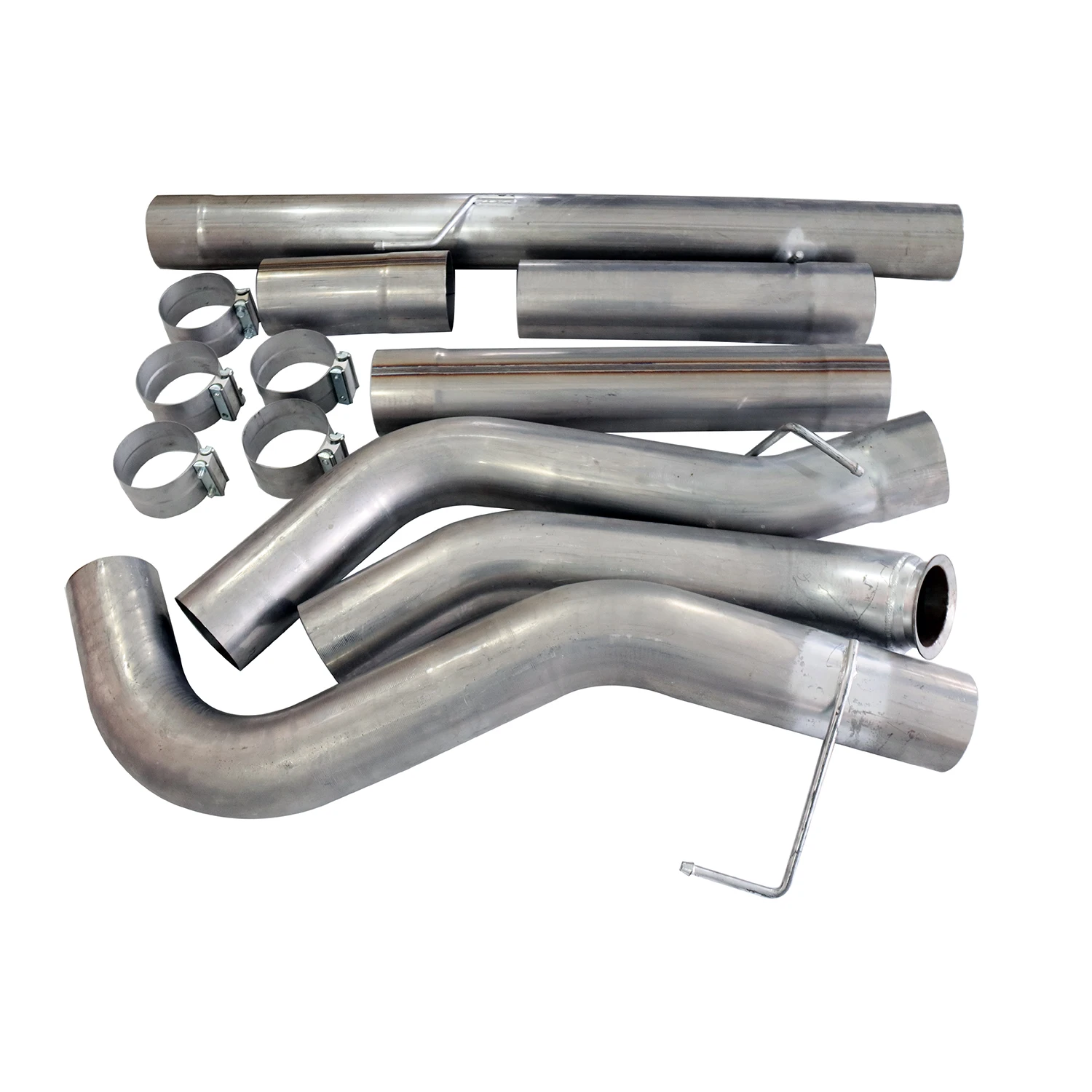 5" Stainless Steel Exhaust Kit No Muffler For Dodge Cummins 1318 6.7l