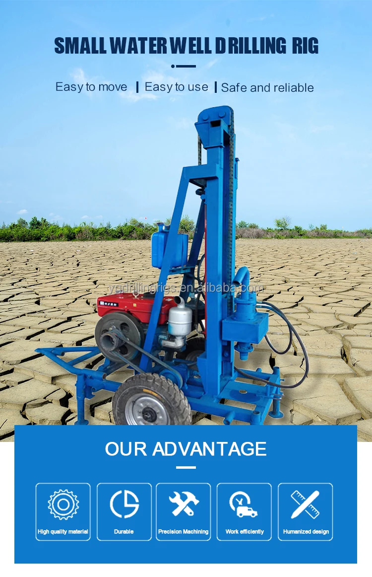 Rockbuster R100 Mini Rock Buster R100 Portable Water Well Drilling Rig Mud Drill Rigs ...