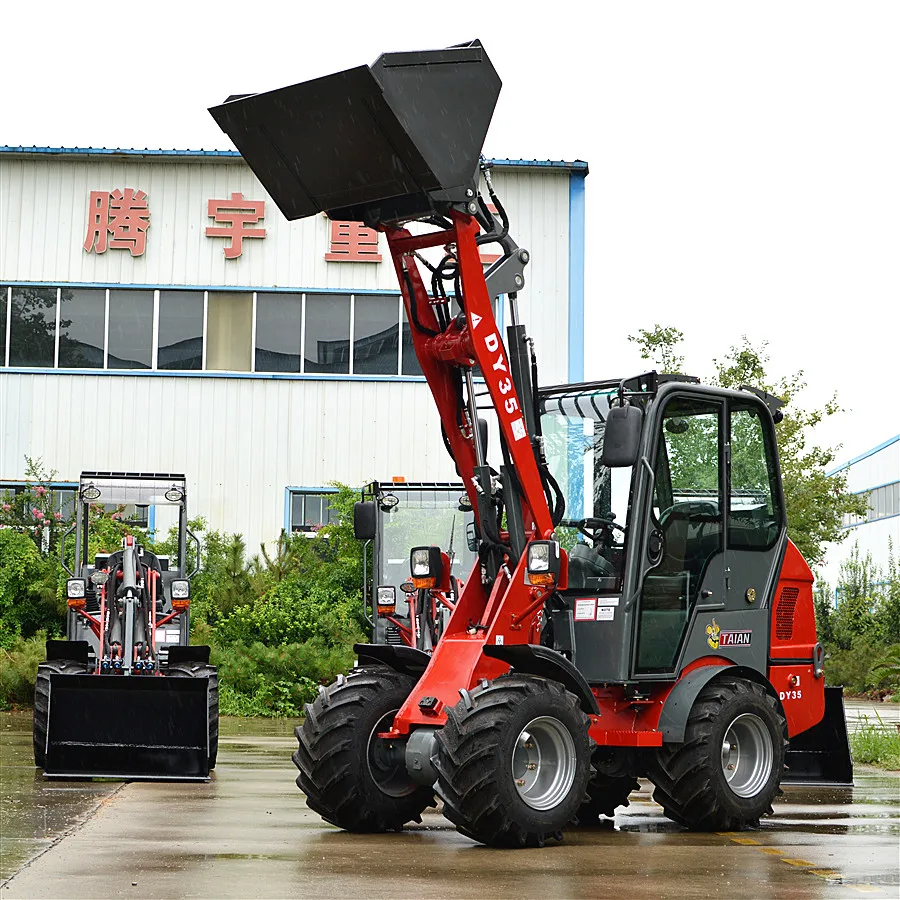 Small Front End Loader DY35 Mini Wheel Loader for Sale