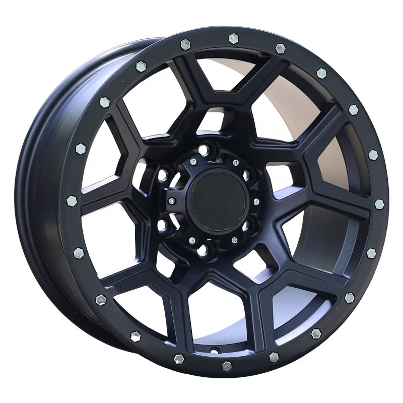 Passenger Car Wheels 15 16 Inch Aluminium Alloy Black Simple Multi ...