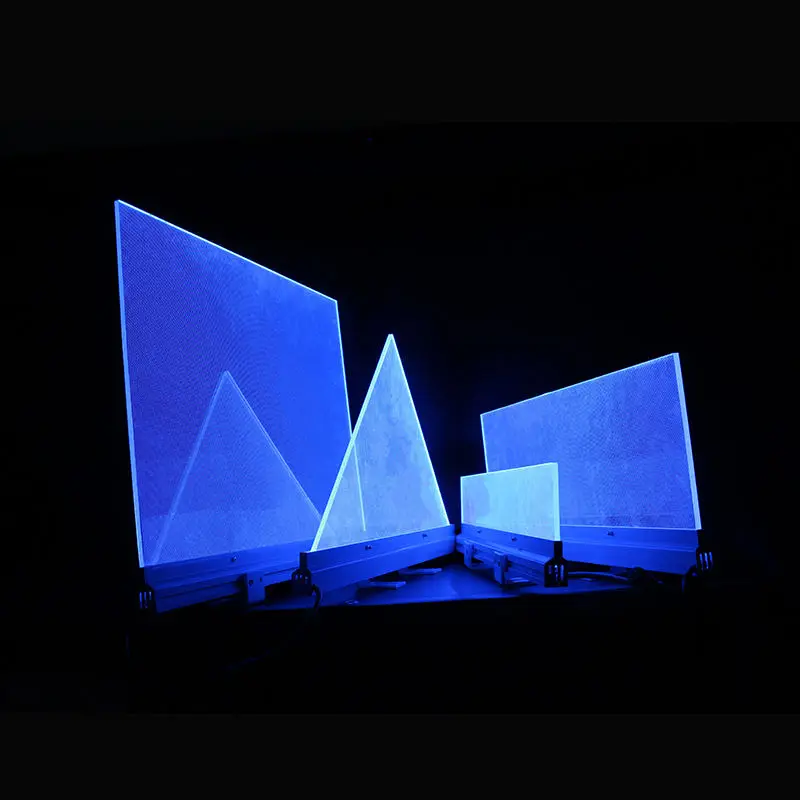Transparent LGP Sheet Light Guide Plate PMMA Board Led Acrylic Clear Panel for Night Club Stage Indoor Outdoor Lighting Decor