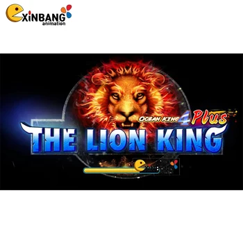 Hot Selling USA OCEAN KING4 PIUS-THE LION KING Arcade Fish Hunter Game Table Machine Host
