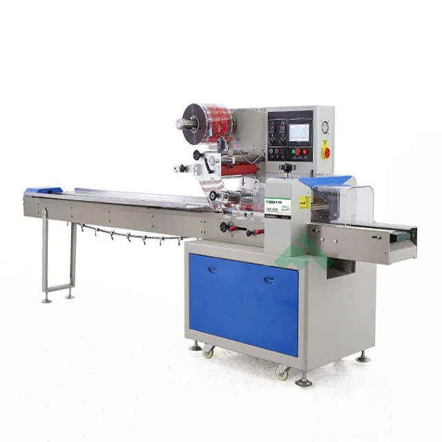 Horizontal Flow Fuji Flowwrap Pillow Laundry Soap bar Flowpack Wrapping Machine Price for Almond
