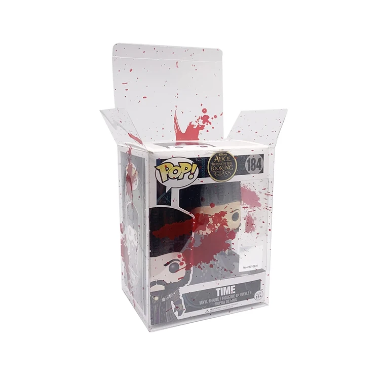 Pop Protectors blood splatte Cases for 4"  Funko Pop Vinyls Pack of 5 