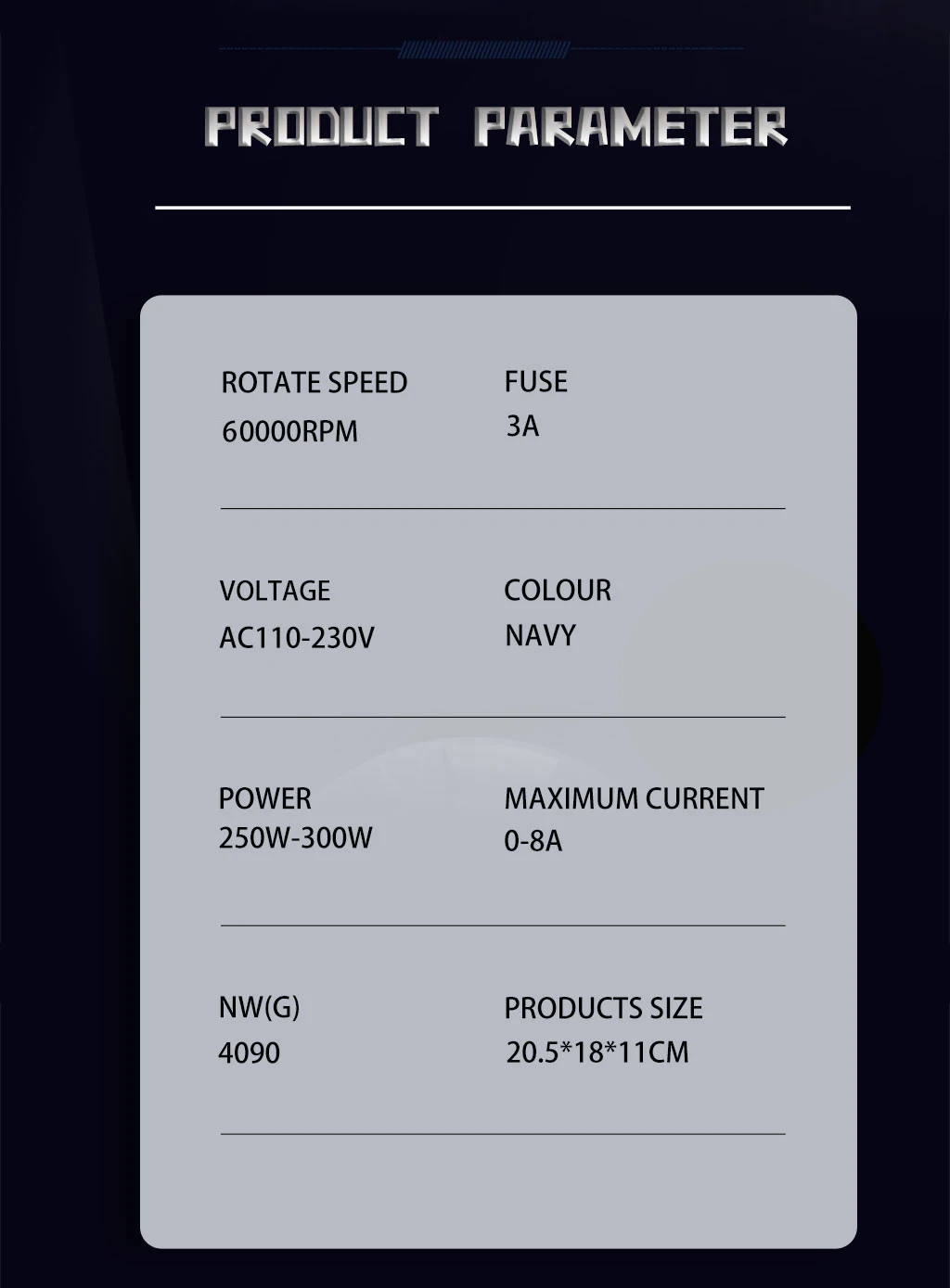 Specifications