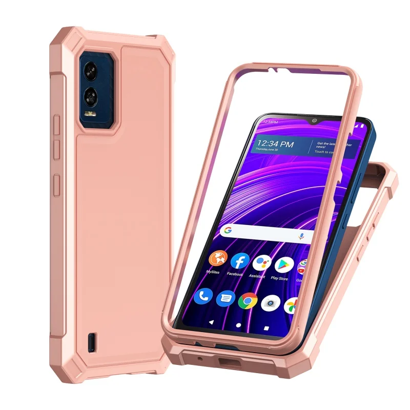 3 in 1 Full Protective Phone case for Nokia C210 G310 C300 C110 Style Plus 5g Ta-1448 G60 G400 G100 C200 C100 X100  Back Cover