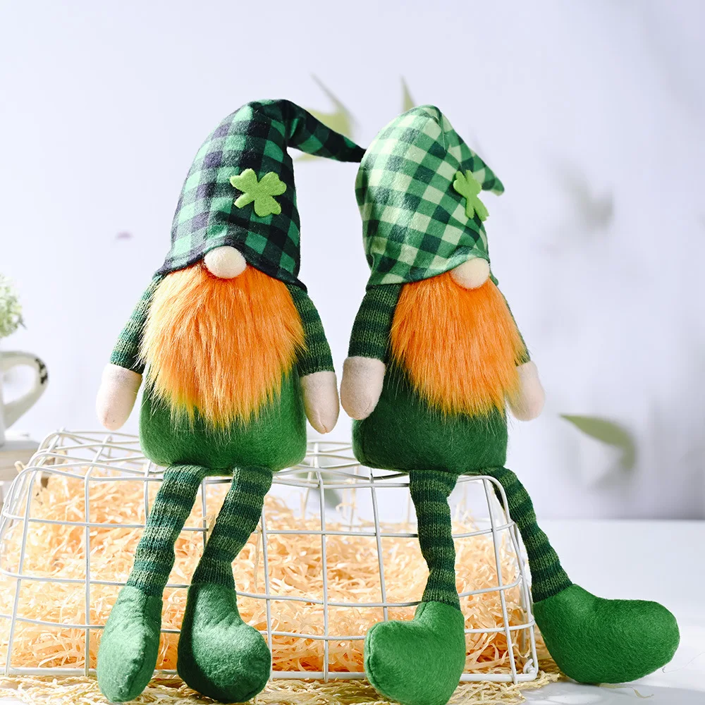 Saint Patricks Day Gnomes Plush Gonk With Long Legs, China Saint ...