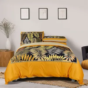 Digital Printed Sheets Bed Set 3D Bedsheet King Size Bedding Set Cotton Duvet Cover Custom Print Bed Sheet Set