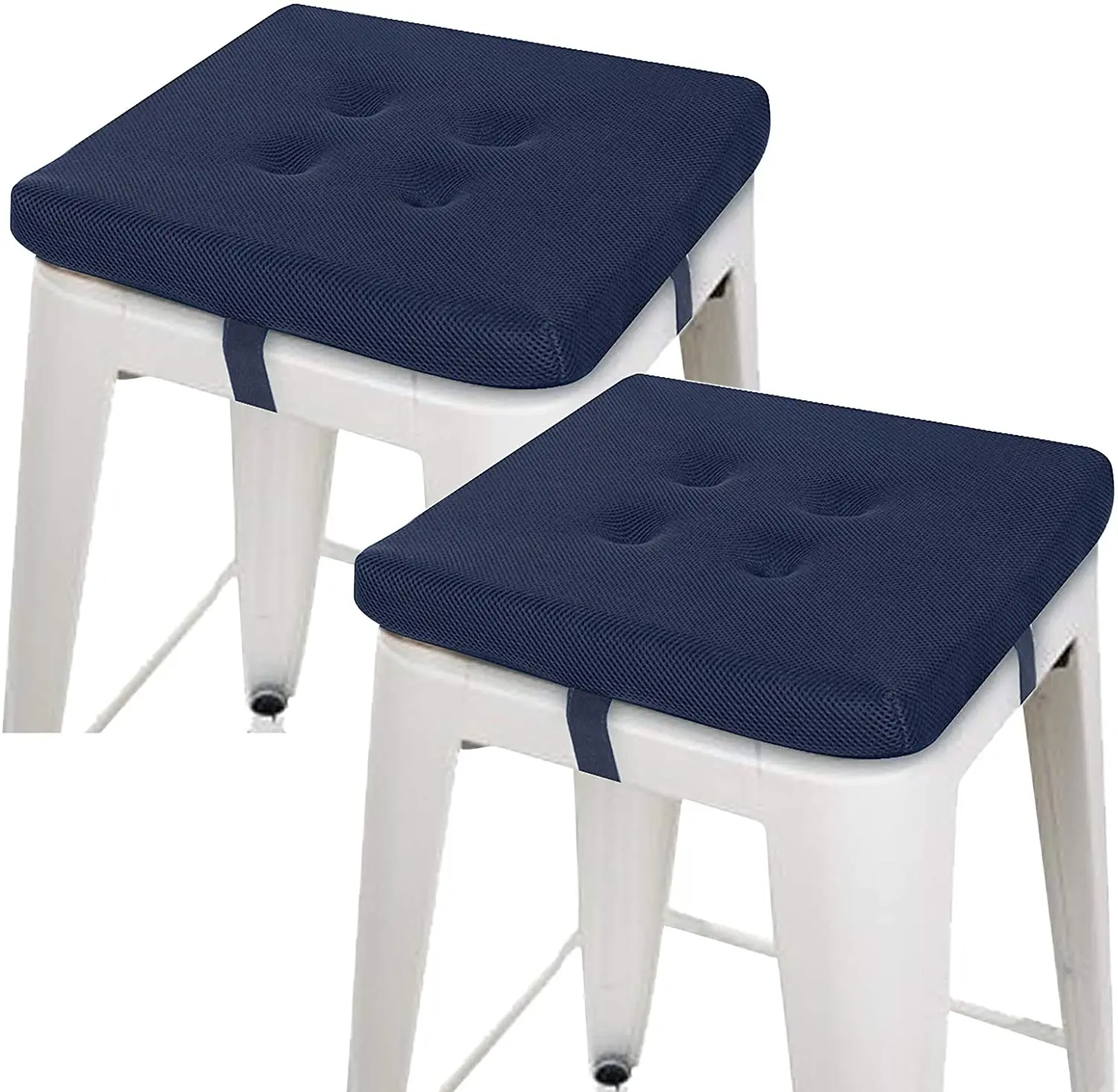 Breathable Mesh Fabric Memory Foam Seat Back Support Lumbar Support 