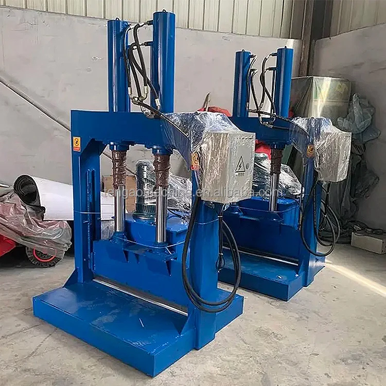 Electric Hydraulic Single Knife Plastic Rubber Bale Cutter Cutting ...