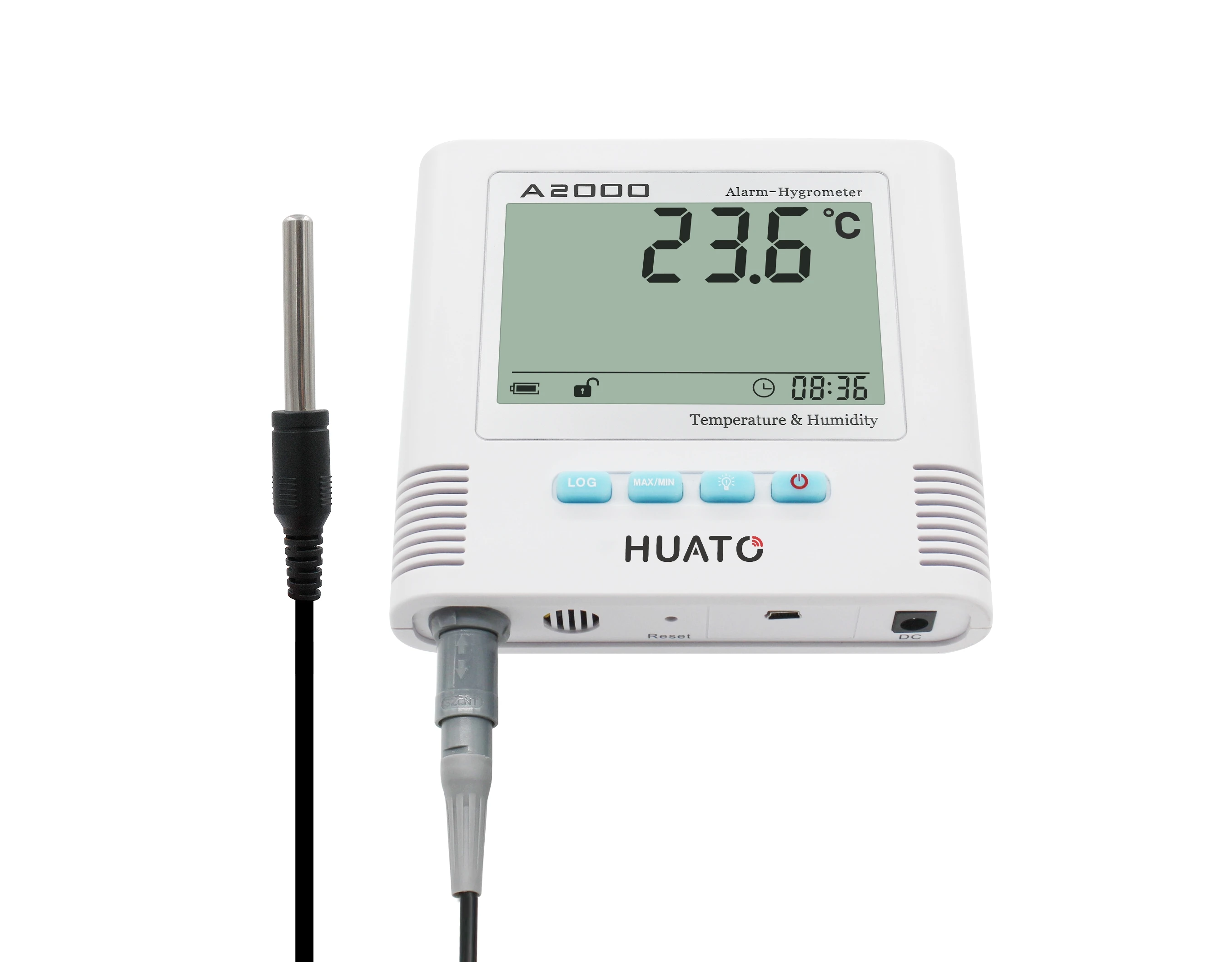 Sound Light Alarm for Temperature and Humidity Digital Thermometer Hygrometer