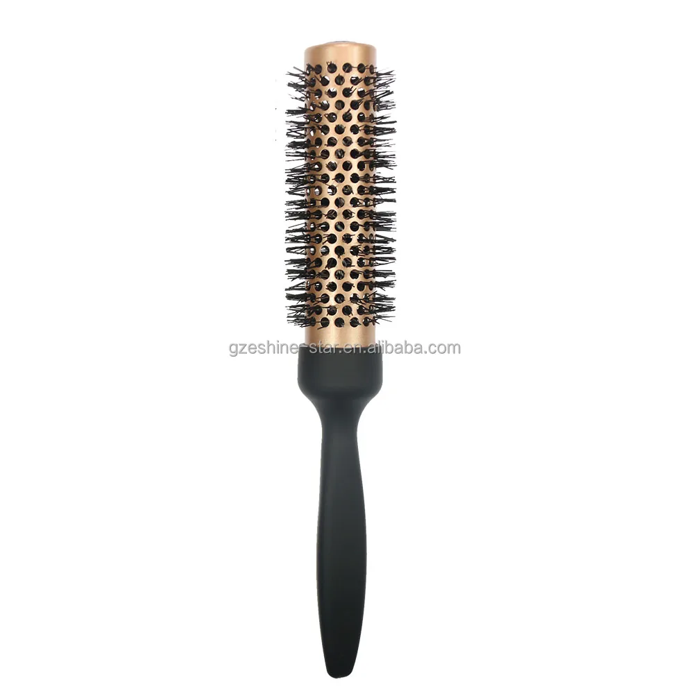 Extra Long Barrel Hair Brush Thermal Professional Round Brushes Anti