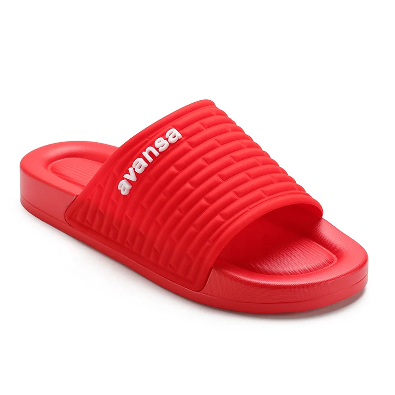 Henghao Wholesales Unisex Custom Slide Male Leather Slipper Leather Palm Slipper Top Quality Rubber  Original Slippers for Man