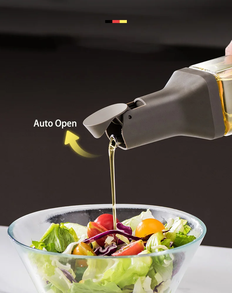 Wholesale 500ml Glass Cooking Oil Dispenser Oil And Vinegar Dispenser