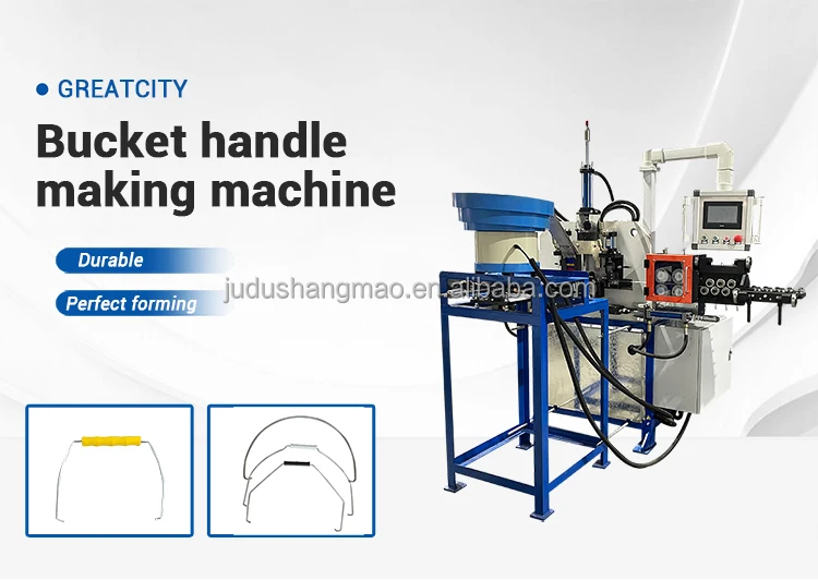 automatic metal wire bucket handle machine
