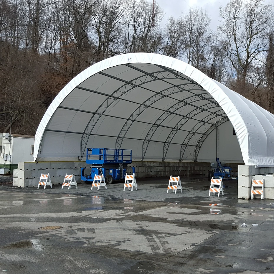 Vehicle Yard Carport Canopy With Sidewalls Weights Umbrella Tension Type Garage Tent Door