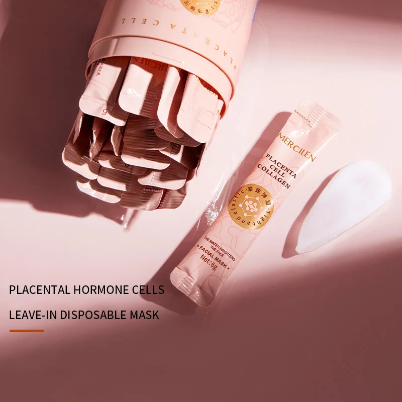 パック・フェイスマスク MERCILEN ANTI-WRINKLE SLEEPING MASK 60g MERCILEN Type III Collagen Polypeptide Anti-Wrinkle Sleeping