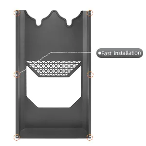 SPTA Dual Machine Polisher Wall Holder, Organizer for Dual Action & Rotary Polishers for Mobile Detailing, Detailing Storage