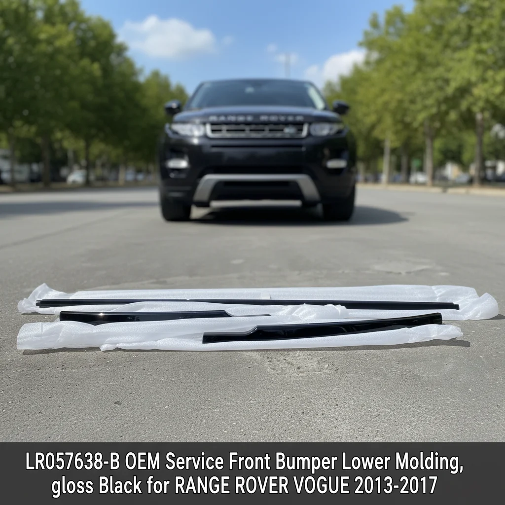 LR057638-B OEM Service Front Bumper Lower Molding,gloss Black for RANGE ROVER VOGUE 2013-2017