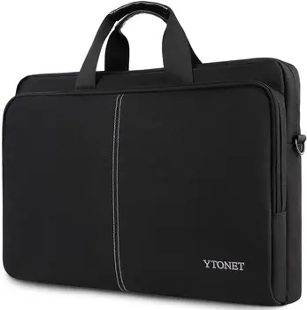 Factory Wholesale Women Black Soft Bag Waterproof Work Slim Laptop Luggage Computer Briefcase Men