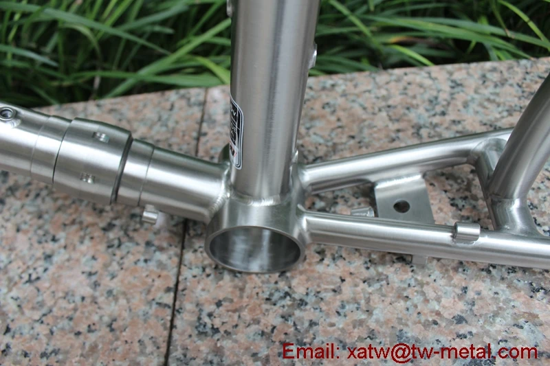 Titanium Bike Frames With Couplers Manufacturers, Factory Customized Products Xi'an Yongwei