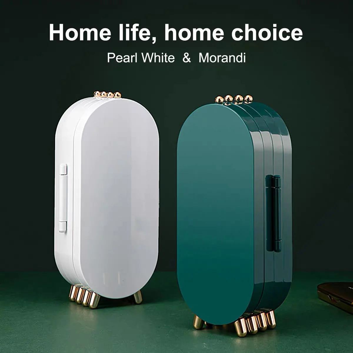 Factory wholesale Jewelry Storage Box Earring Necklace Hand Jewelry Box Home Multi functional Folding Portable Display Stand