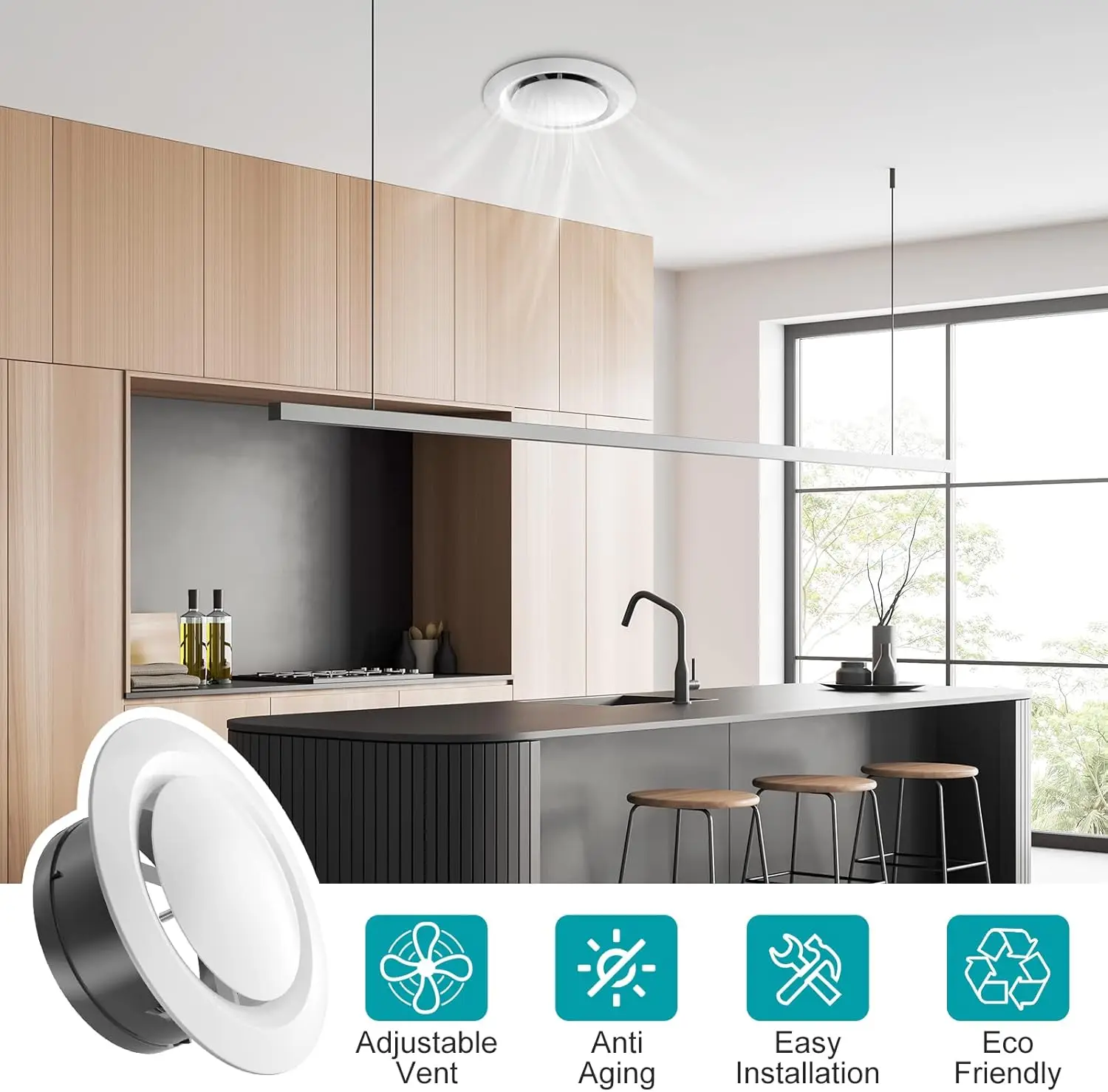 ABS New air Conditioning System's Exhaust