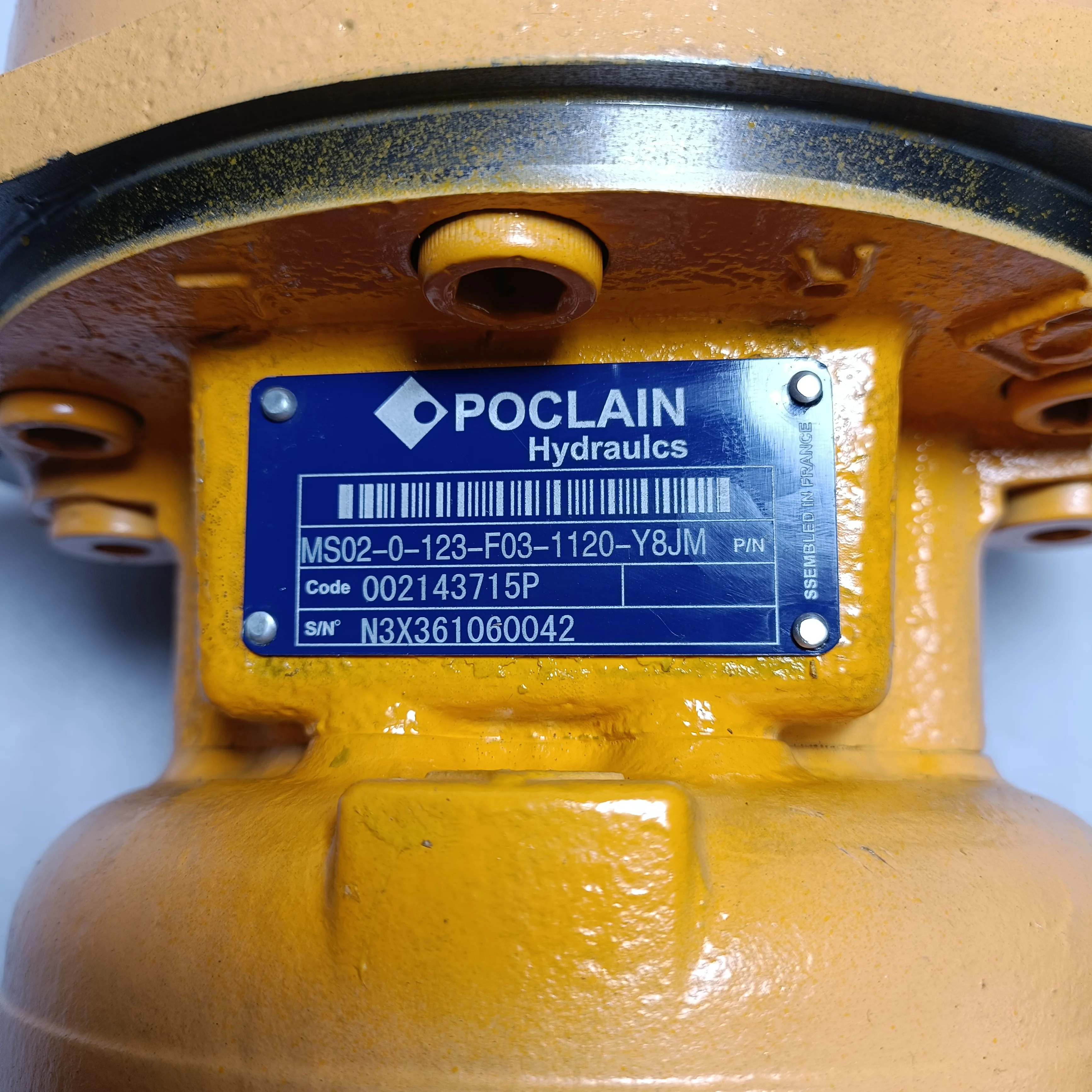 モルモル Poclain Wheel Motor MSE Series - High Flow Hydraulic Oil Motor