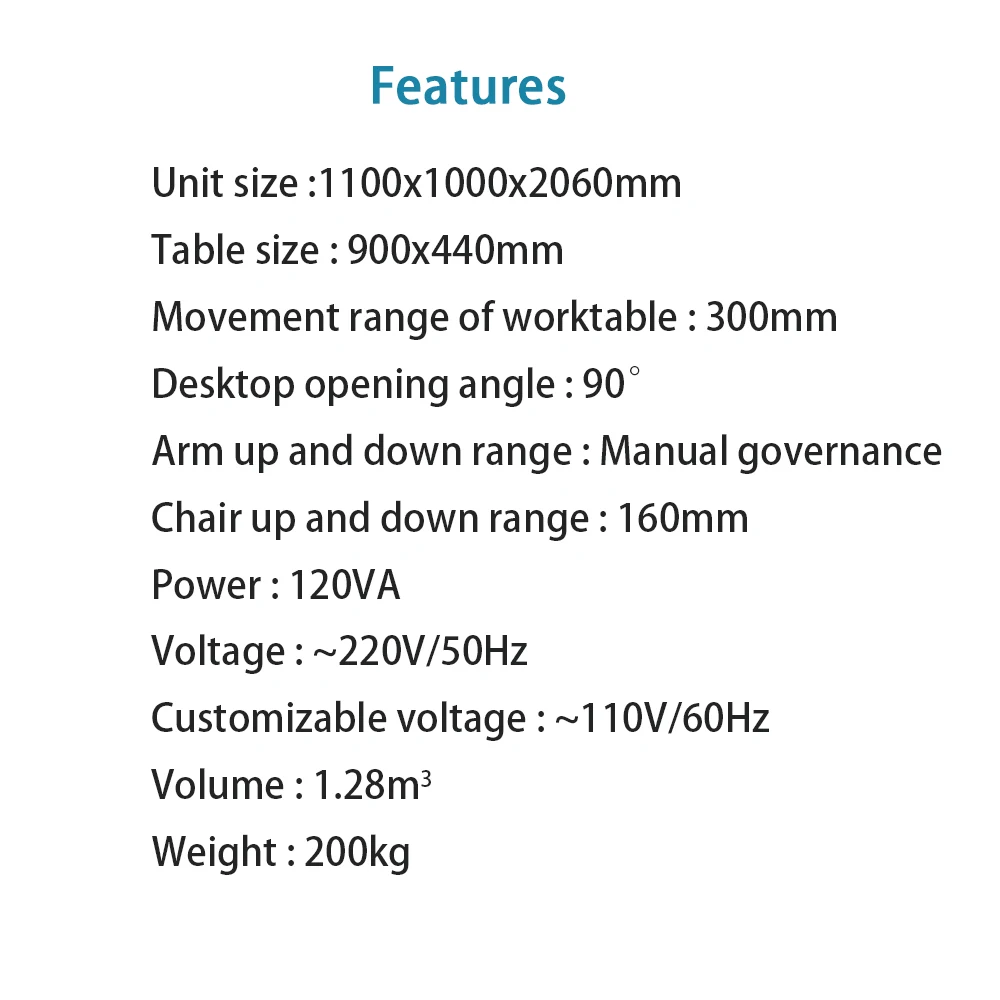 Rightway Brand Combination Table Series WZ-430A