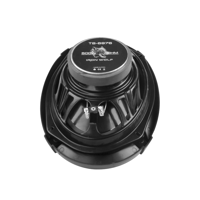 Haut-parleurs Coaxiaux Voiture 4" 300W - 12V, Sensibilité élevée, Pour Portes Et Coffre - 6